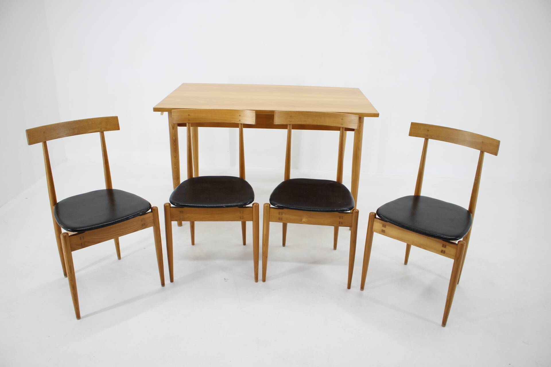 1960s Rare Alan Fuchs Dining Set by ULUV, Czechoslovakia