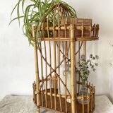 Rattan mini bar from the 60s-70s.