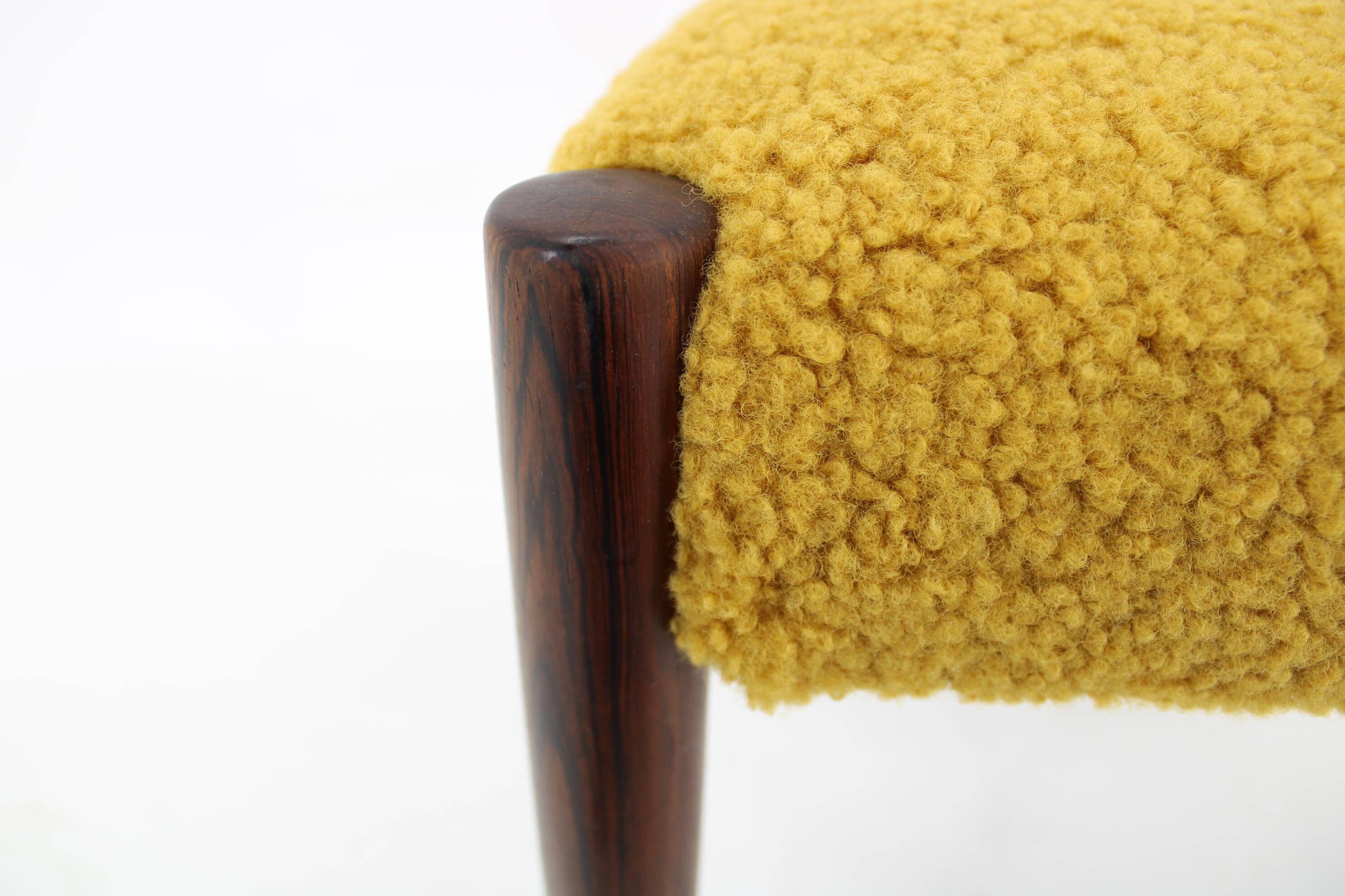 1960s Danish Teak Desk Chair, Restored