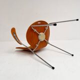 Wooden 3207 chair by Arne Jacobsen for Fritz Hansen, 1980s