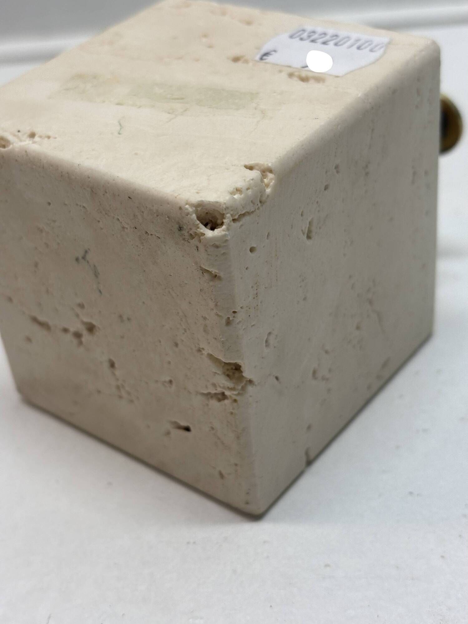 Travertine table lighter