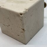 Travertine table lighter