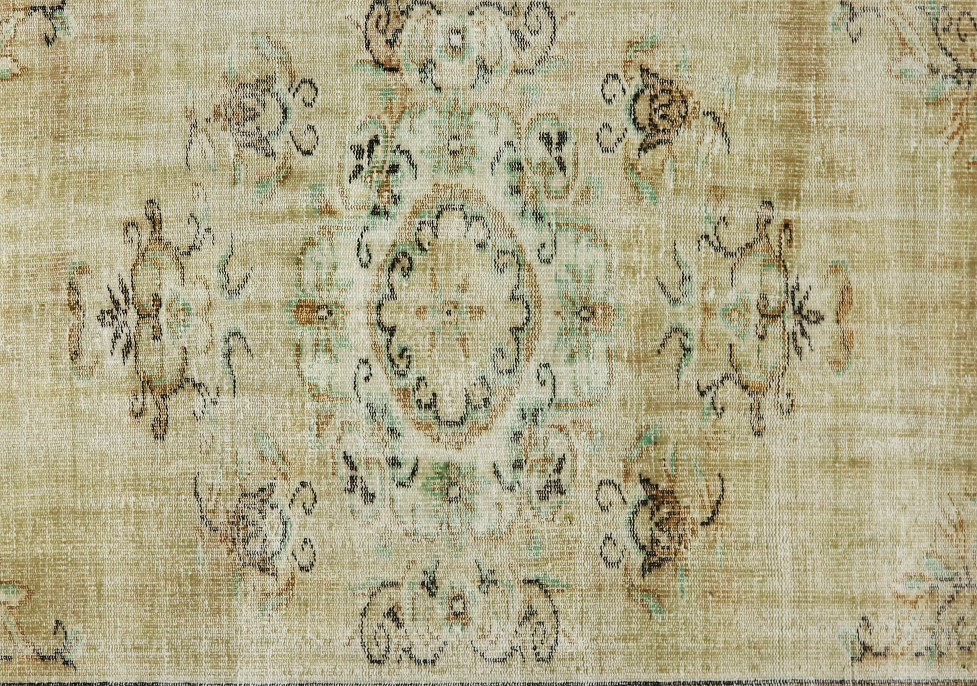 Anatolian handmade vintage rug 250 cm x 163 cm