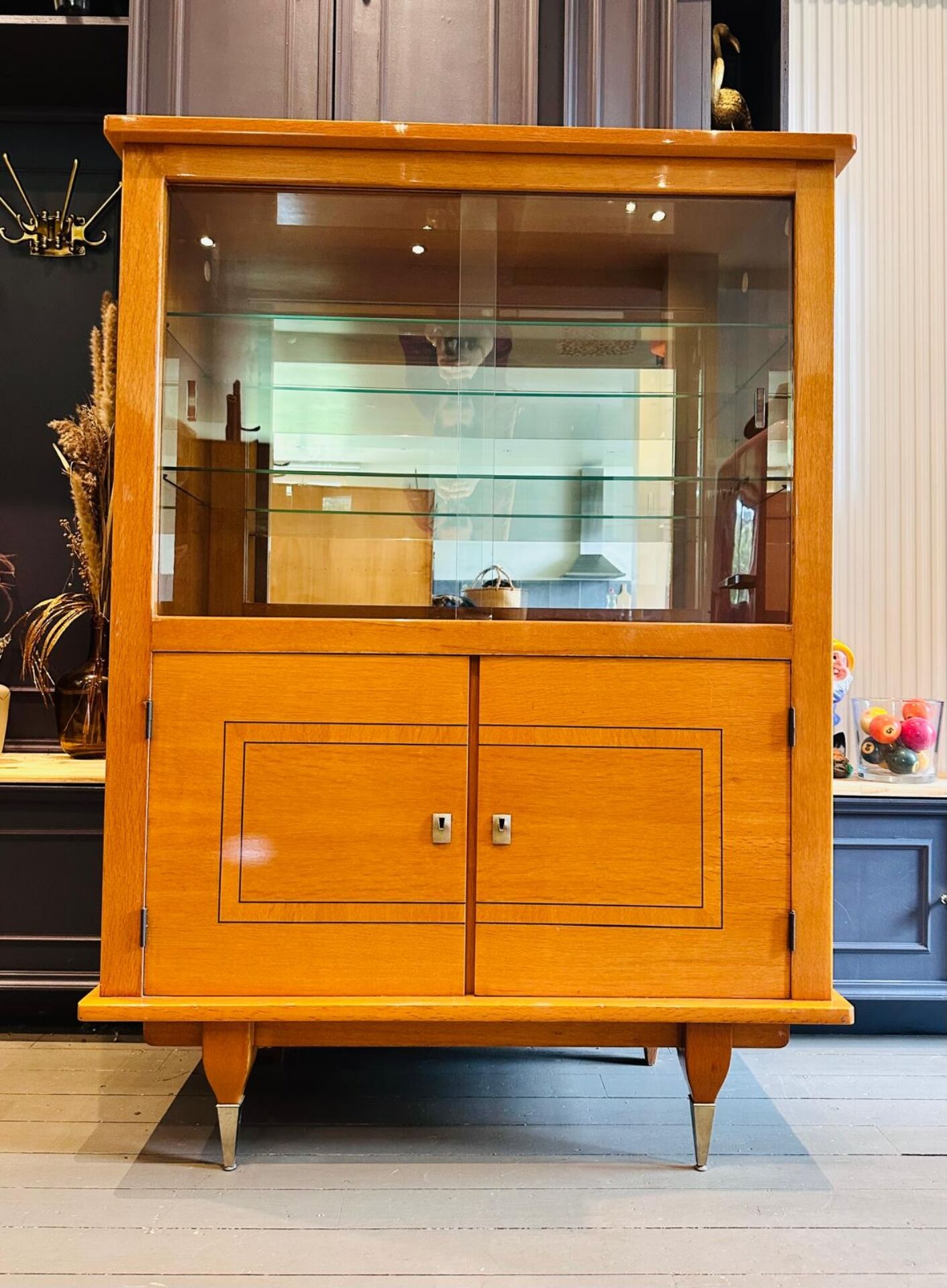 Vintage display cabinet