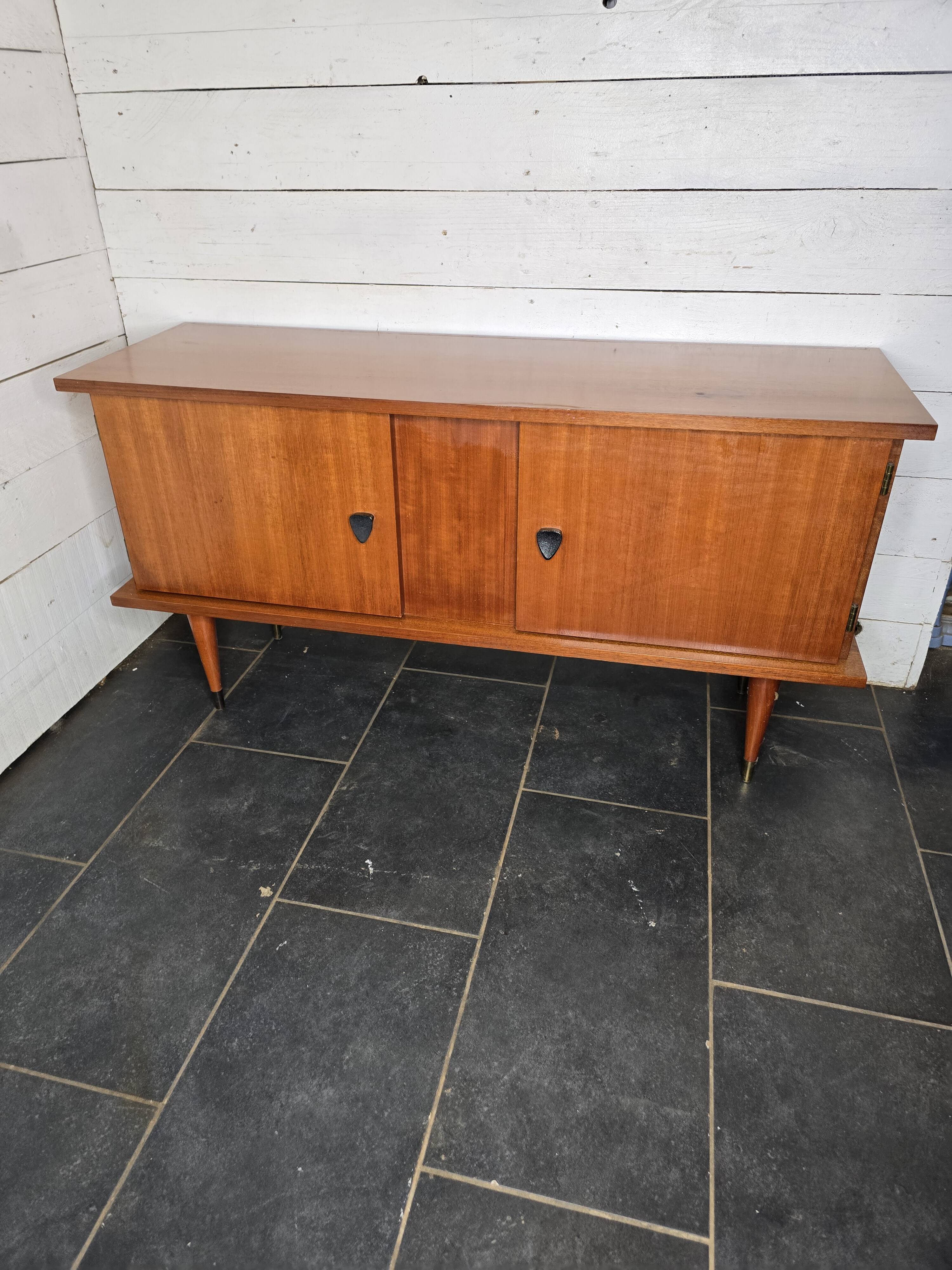 Vintage teak sideboard from the 60s