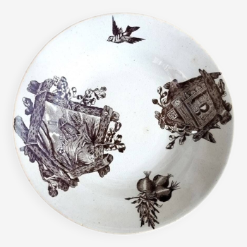 19th century plate by Mariano Pola Icia