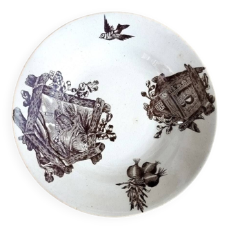 19th century plate by Mariano Pola Icia