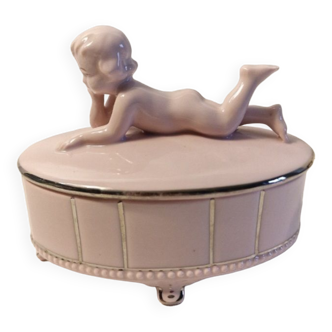 Bonbonnière en porcelaine