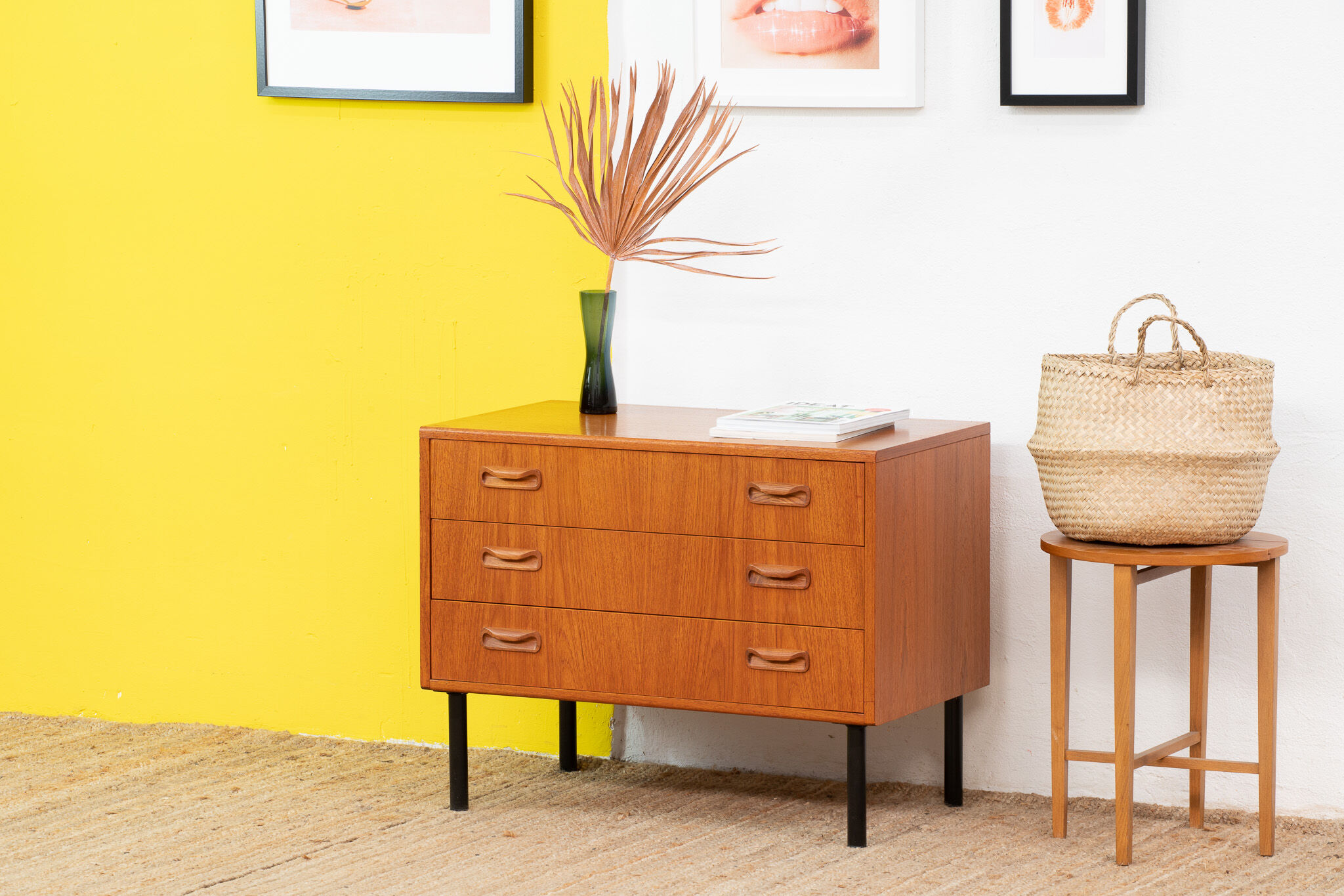 Vintage scandinavian chest of drawers