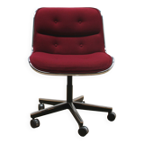 Suite of 3 Charles Pollock office chairs