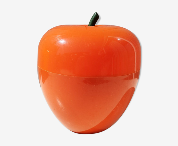 Pomme à glaçons orange vintage icône 70’s