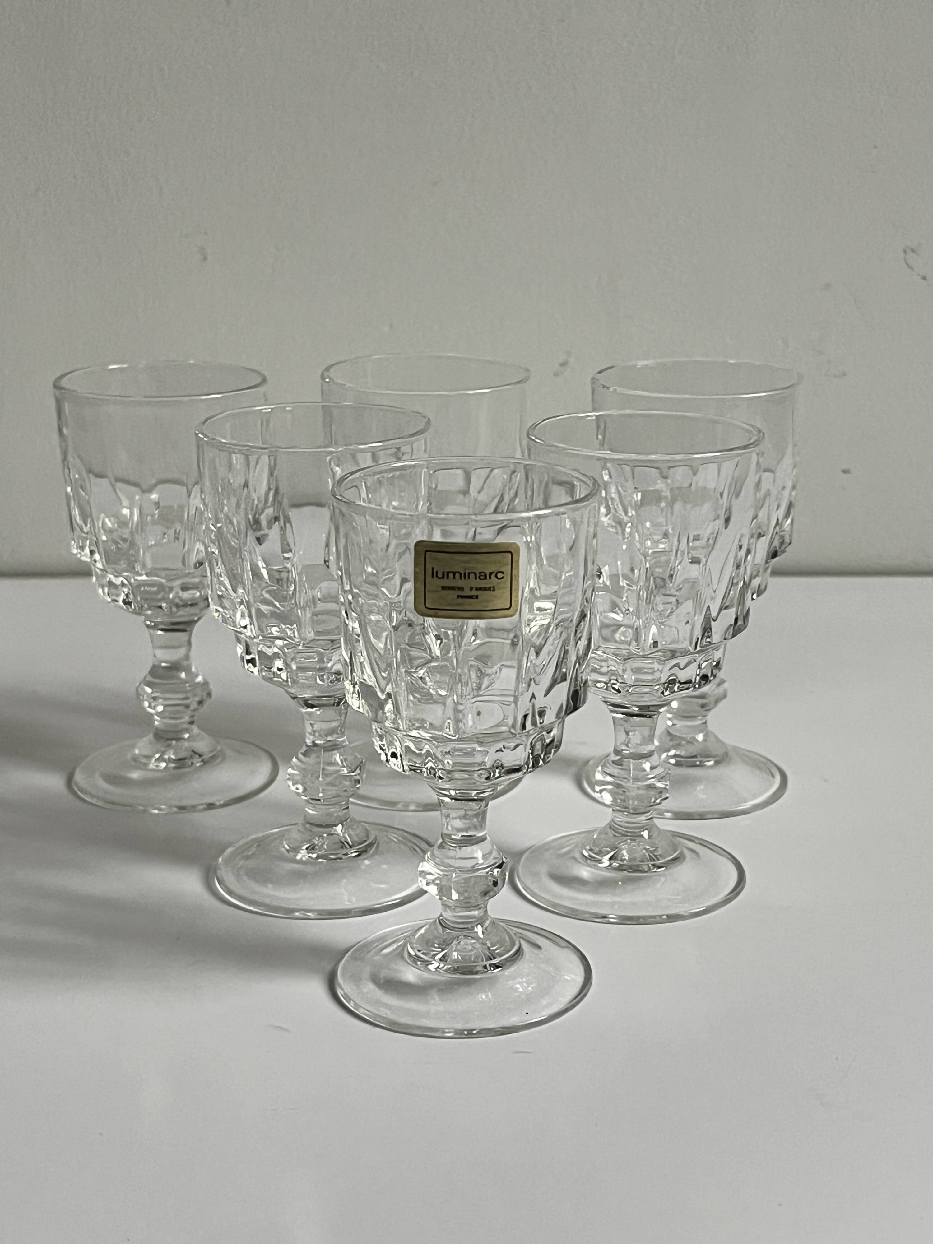 Verres à liqueur vintage