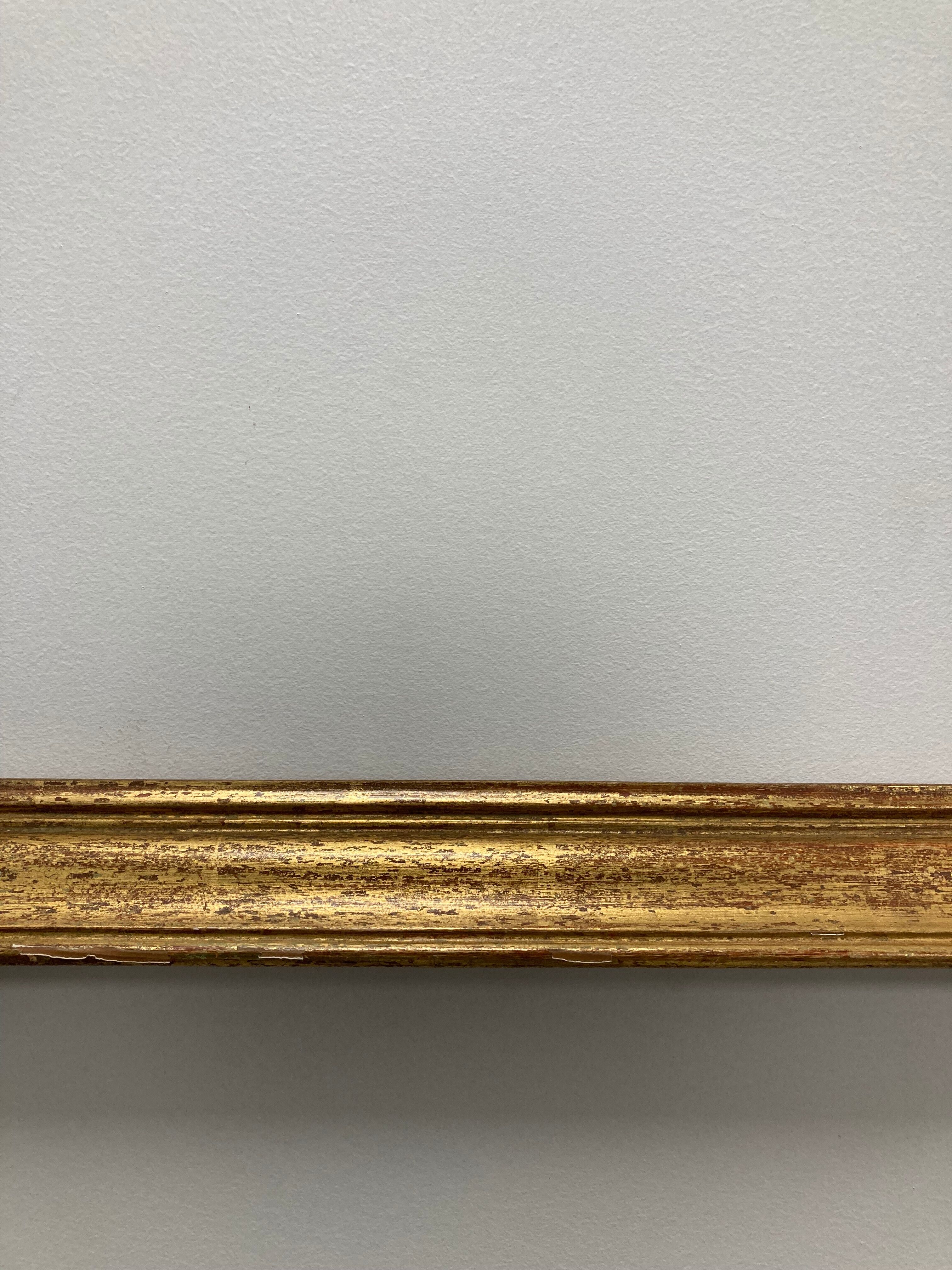 Golden vintage frame