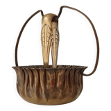 Sucrier ancien art déco populaire début XXeme