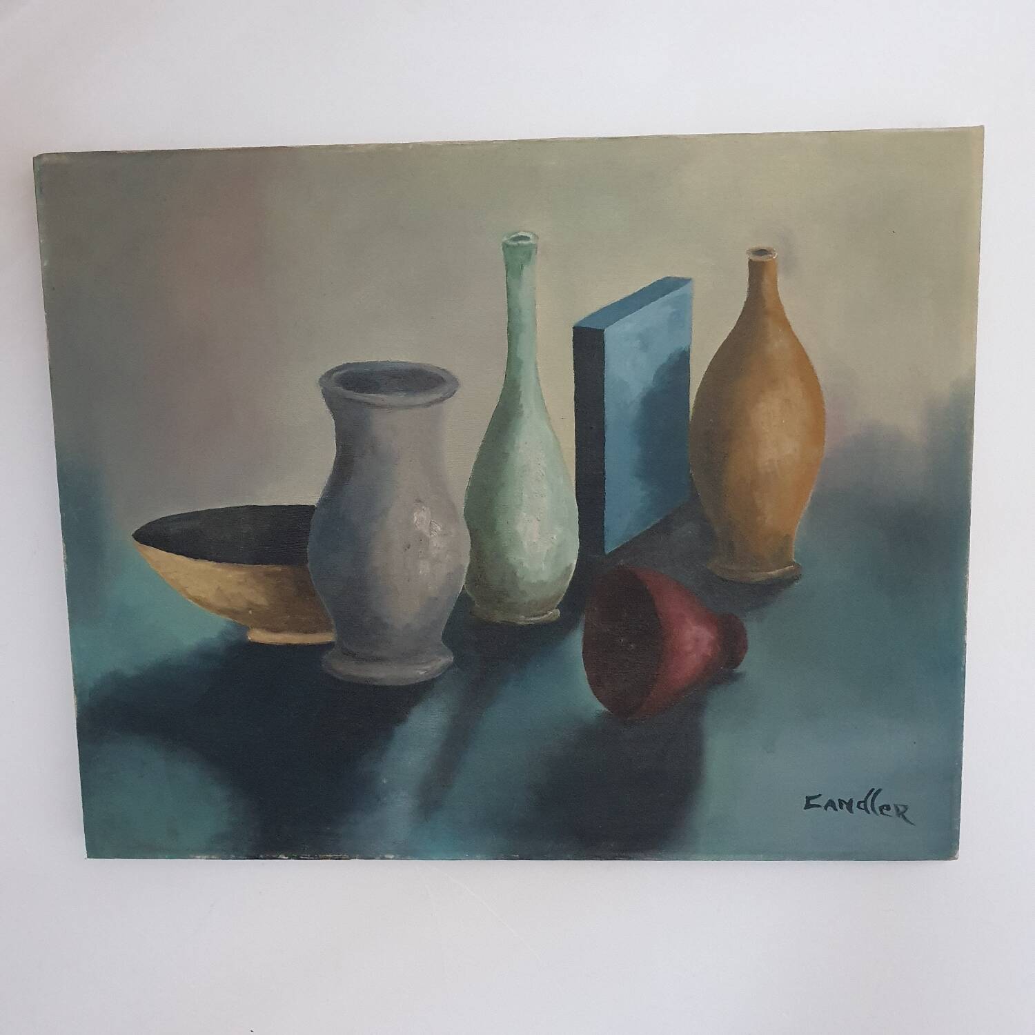 Still life in oil