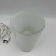 Milk glass table lamp.