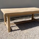 Stripped farmhouse table extensions up to 280 cm