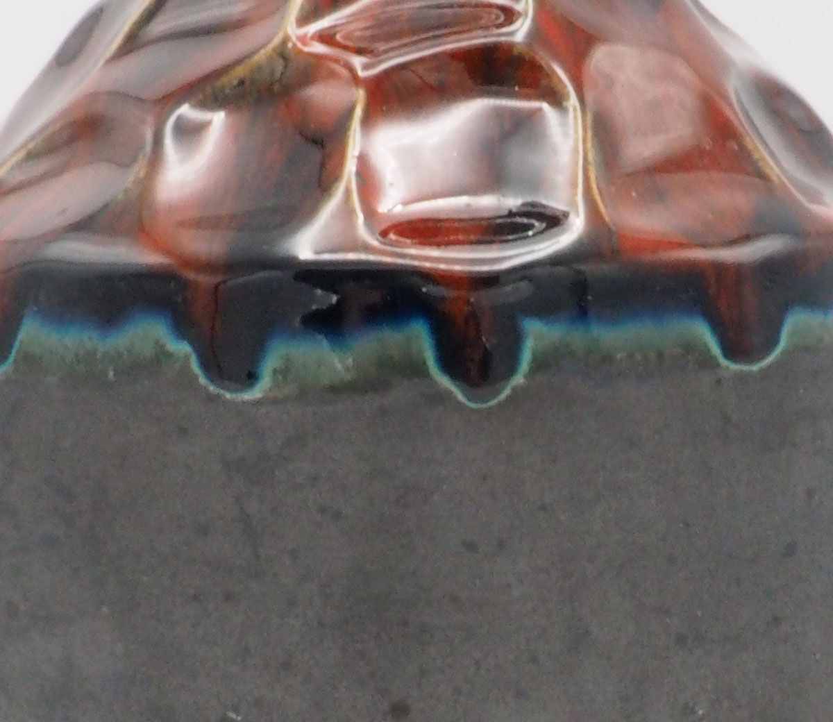 Pied de lampe Fat Lava par Ernst Faxe, années 1960