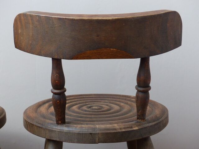 Children's chairs wooden gross 50s