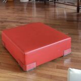 Ensemble Chauffeuse et Pouf "Plastics" - Design Piero Lissoni pour Kartell