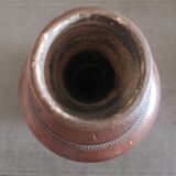 Glazed terracotta vase - Late 19th century