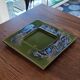 Vintage enamelled ceramic pocket emptier signed, 60s/70s