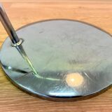 Design midcentury Harvey Guzzini style adjustable floor arc lamp, around 1970