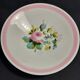 Late 19th century Paris porcelain soup plate with heel