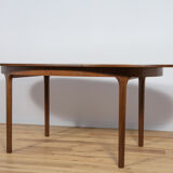Table à manger ovale extensible en palissandre de McIntosh, années 1960