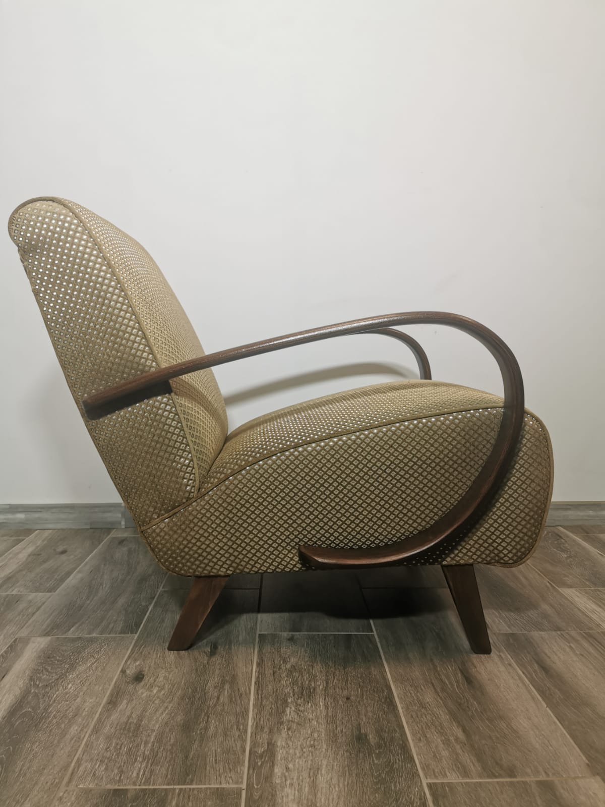Armchair by Jindrich Halabala, 1940s
