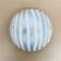 Peil & Putzler glass flush mount / wall lamp 'zebra', 1970s Germany