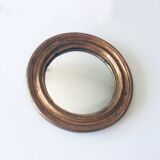 Ancient convex mirror, witch mirror 36cm