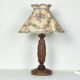 Vintage wooden lamp