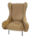 Fauteuil Senior par Marco Zanuso pour Arflex, velours camel