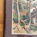 Old watercolor