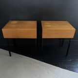 Pair of André Simard bedside tables