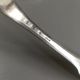 Set Christofle knives forks Cluny spoons in silver metal