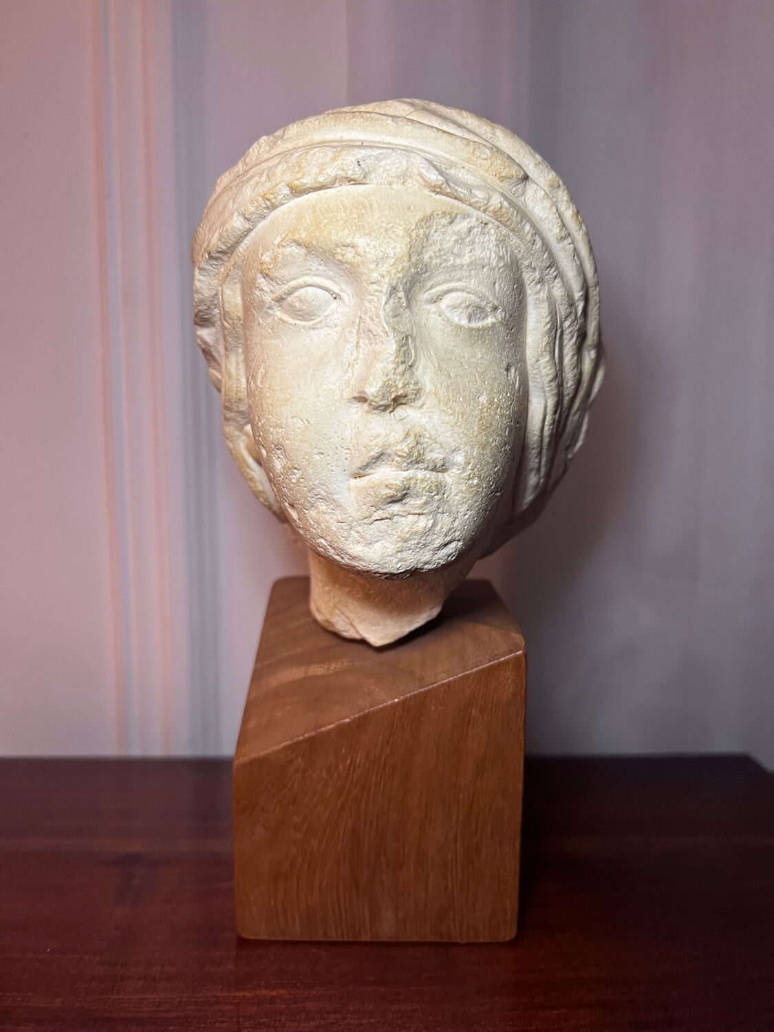 Buste - Tête de Vertu - Reproduction du musée de Sens - Moulage