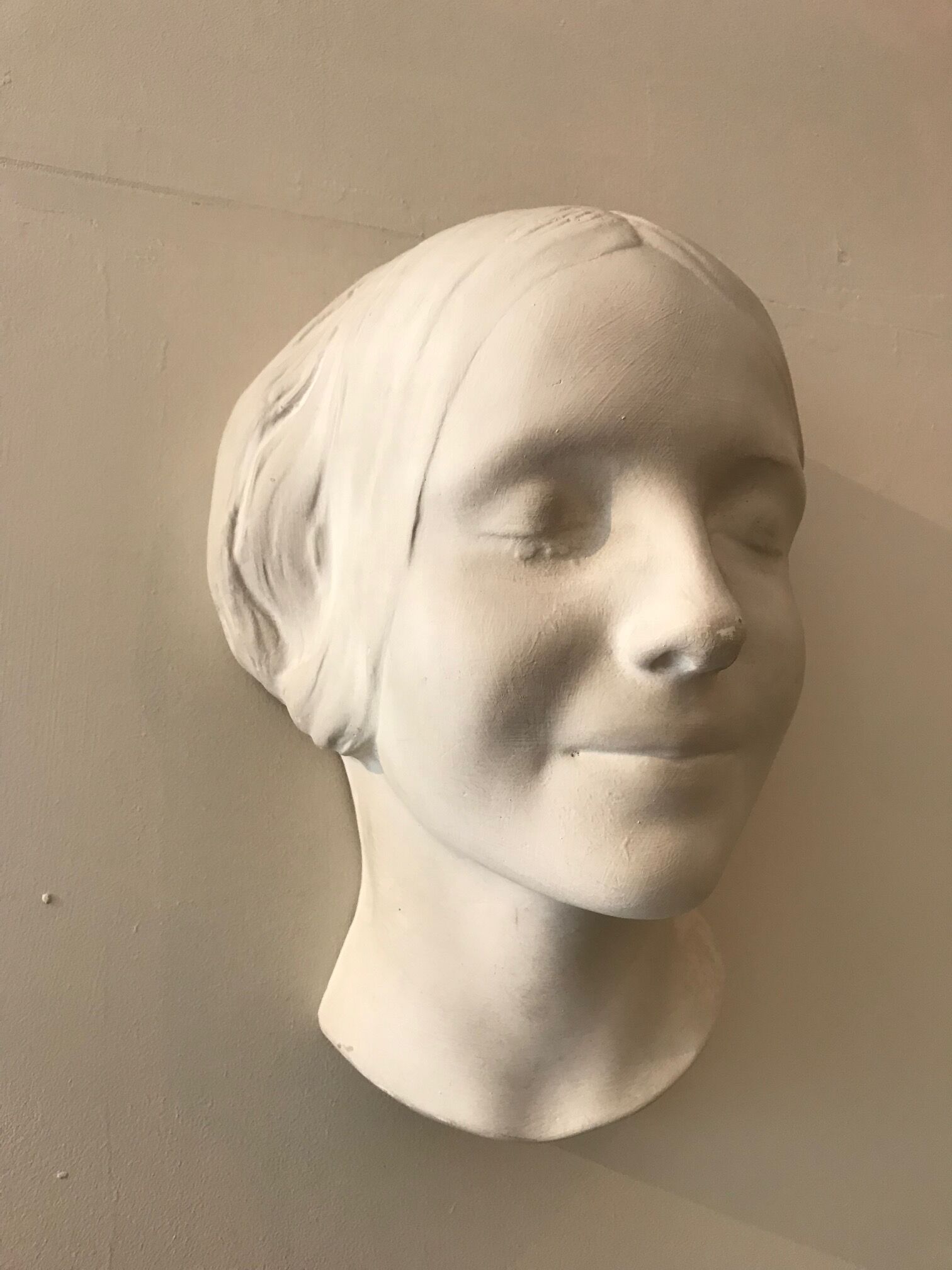 Wall decoration "Noyée de la Seine"