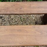A pair of old benches