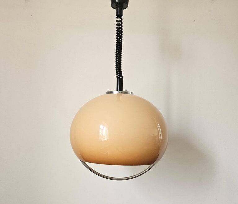 Midcentury Pendant Meblo, designed by Harvey Guzzini, Italy, 1970s