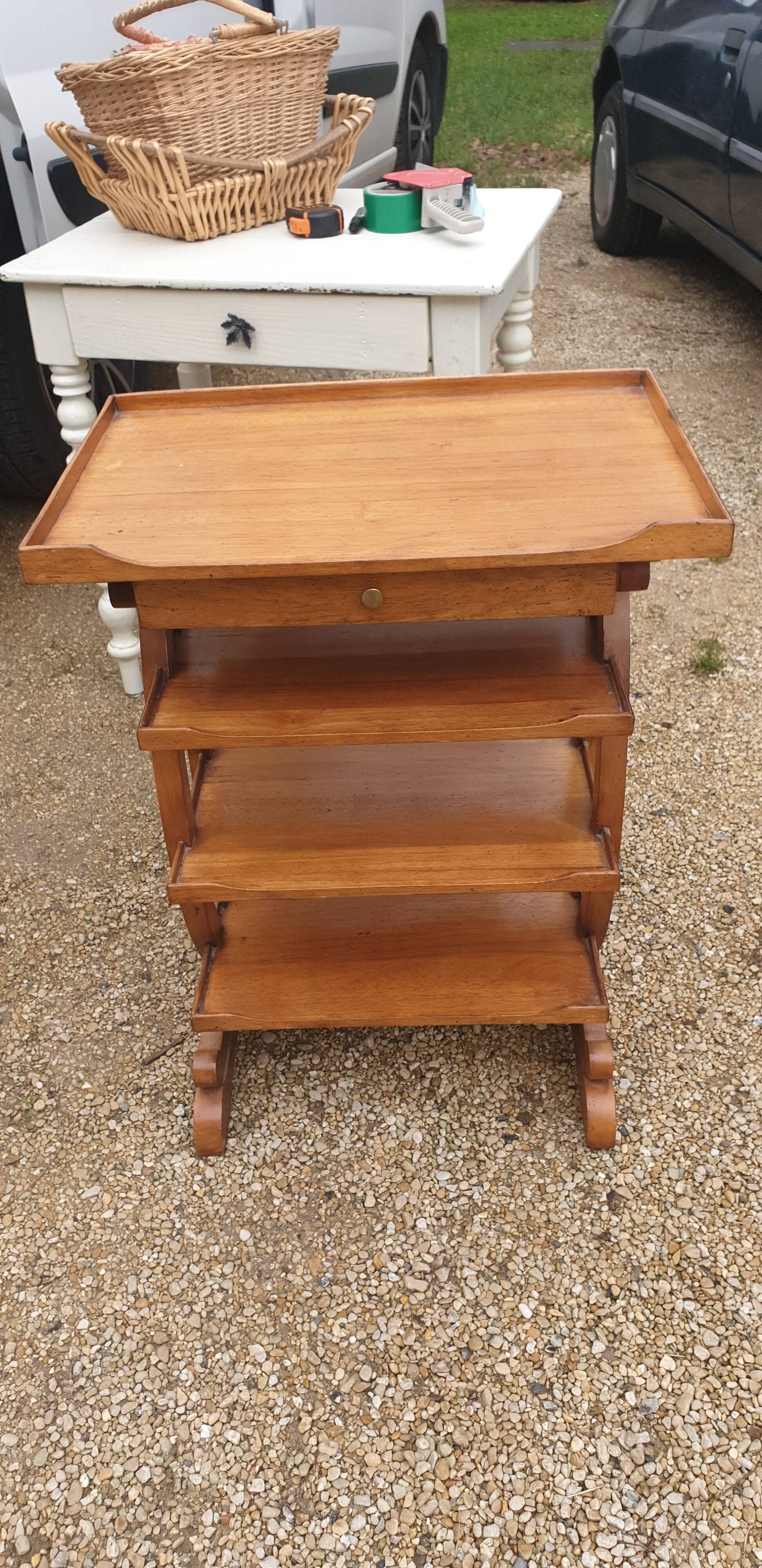 19th century restoration shelf unit