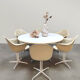 Ensemble de salle à manger de chaises en fibre de verre vintage La Fonda Charles & Ray Eames Herman Miller