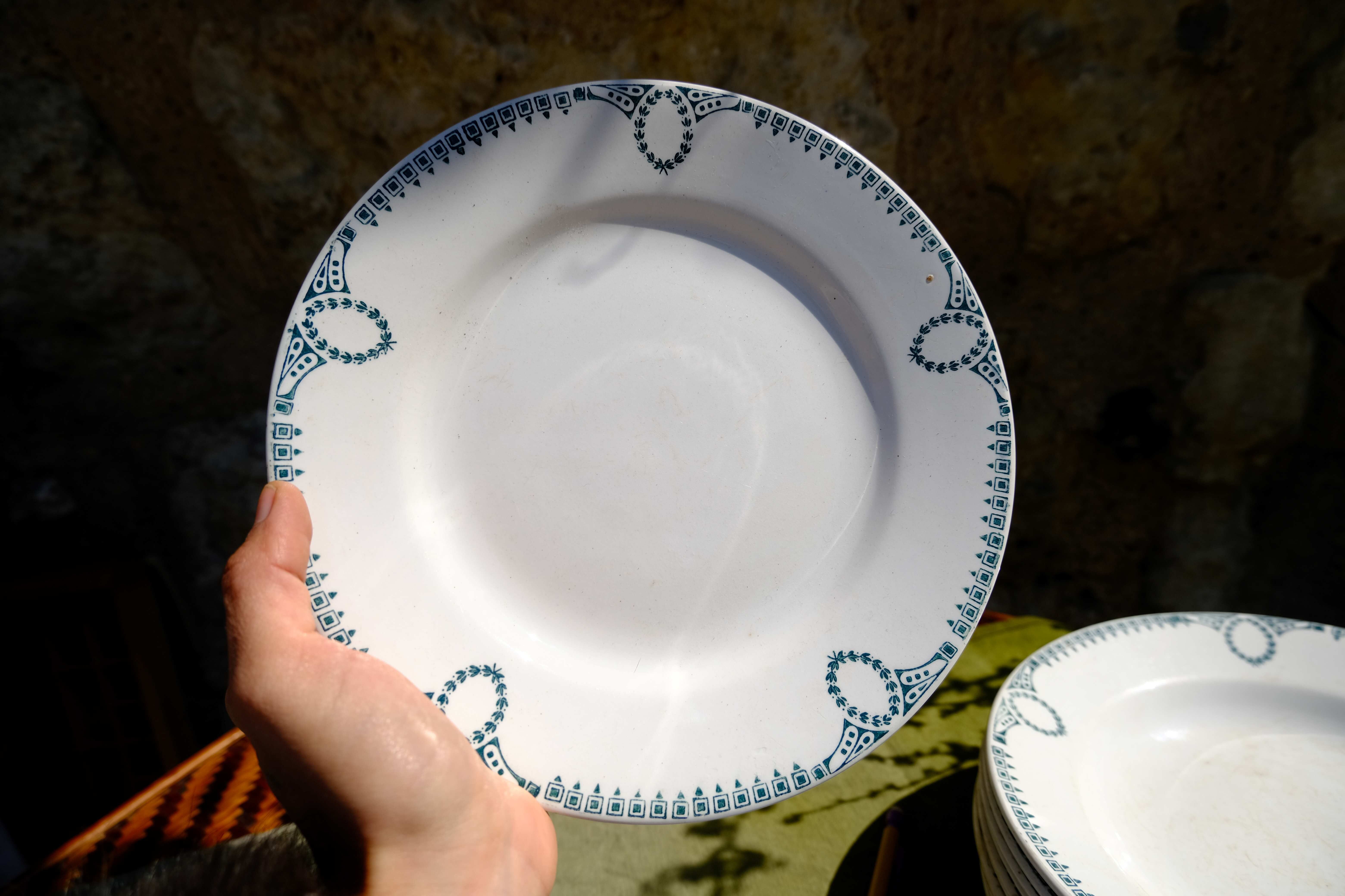 Iron earth plates from Saint Amand