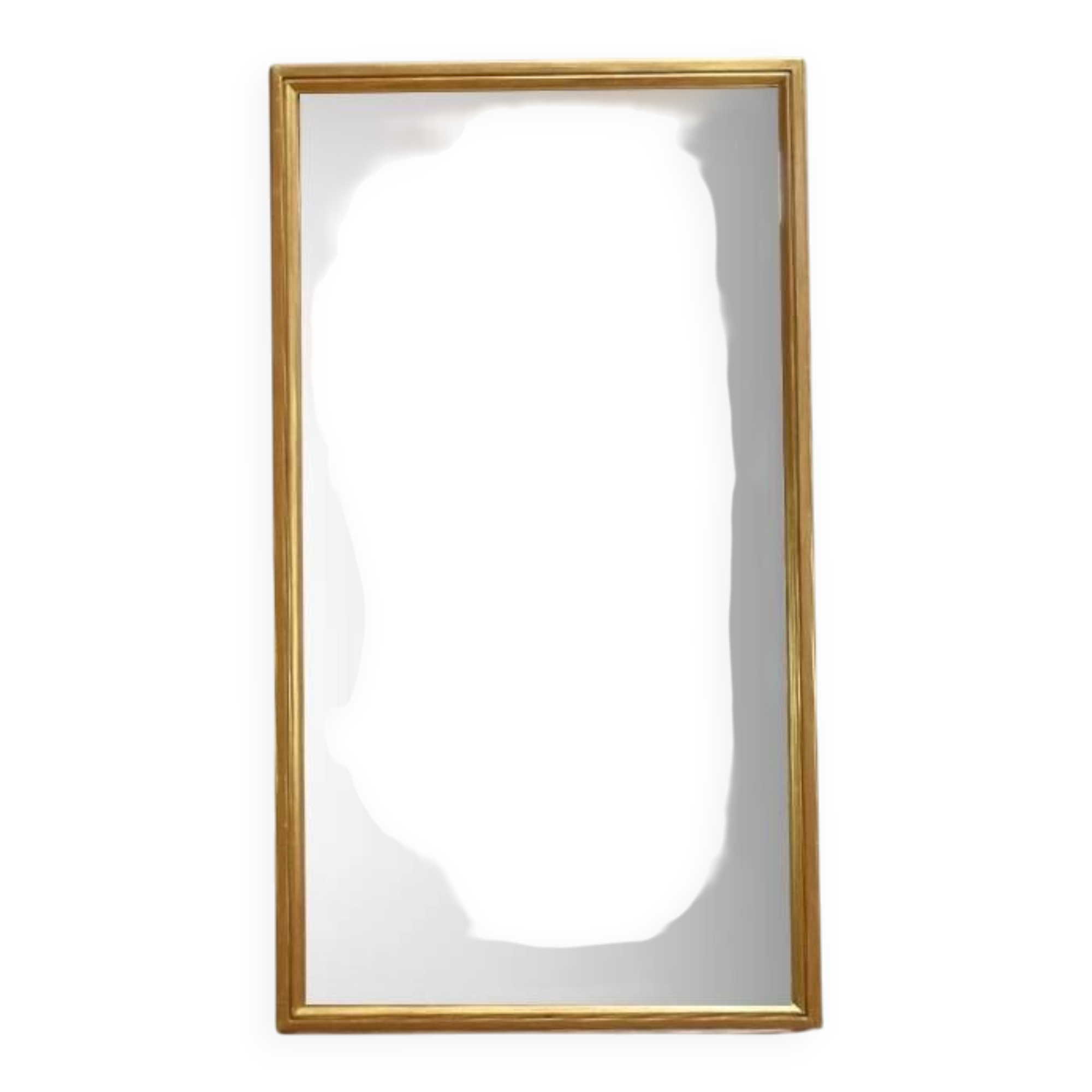 Gilded Wood Mirror, Maison Texier, Nantes – Late 19th Century