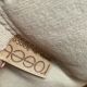 Sofa 3 places Kashima Line Roset velvet beige 70s