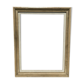 Massive wooden gilded frame