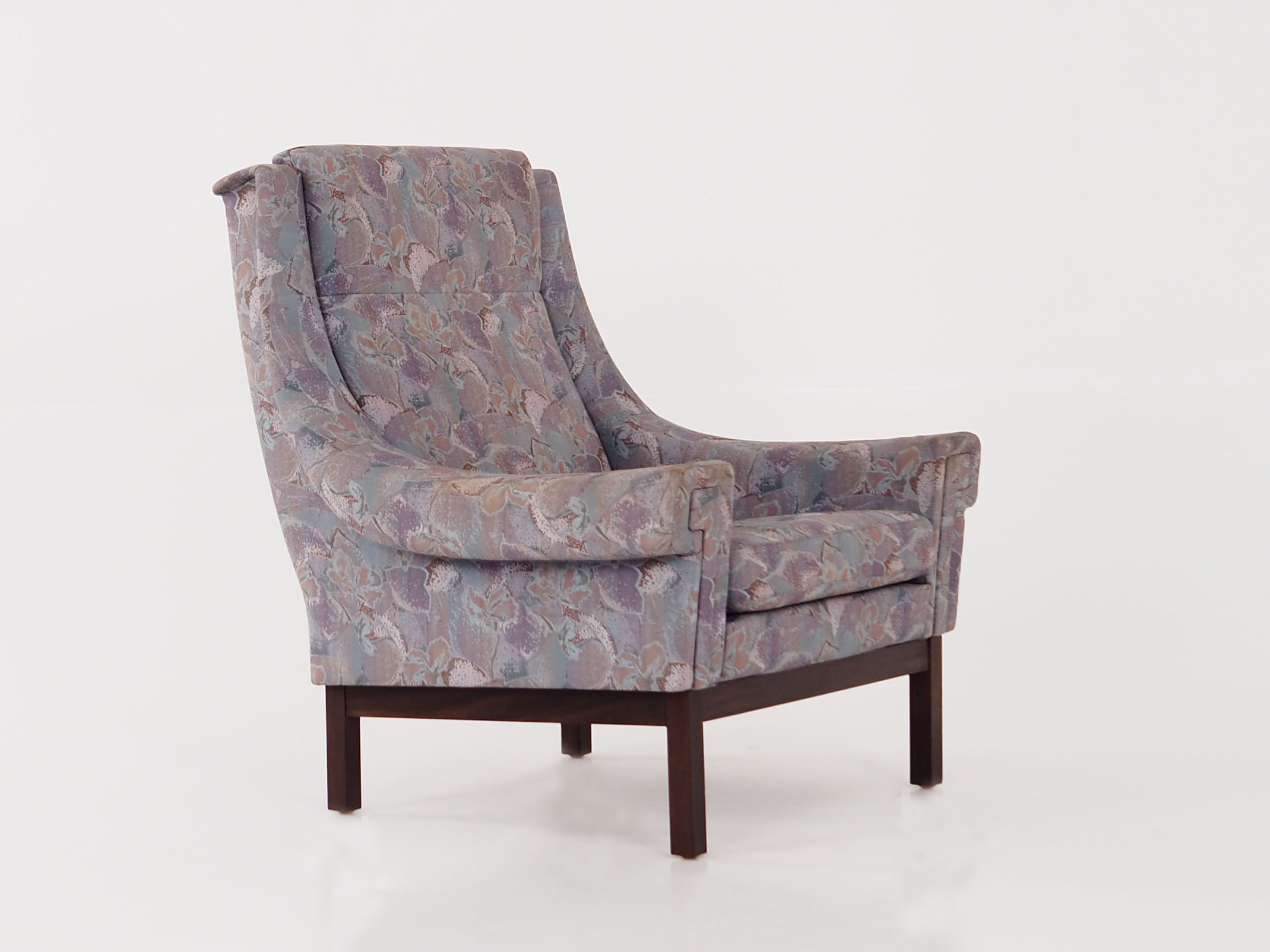 Armchair with beech legs, design 1970s