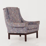 Armchair with beech legs, design 1970s