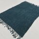 5x8 Midnight Blue Anatolian Turkish Kilim Rug, 157x230 Cm